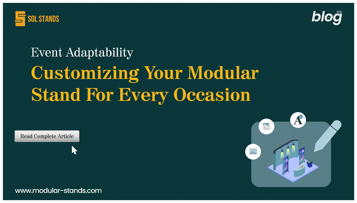 Event Adaptability: Customizing your modular stand for every occasion