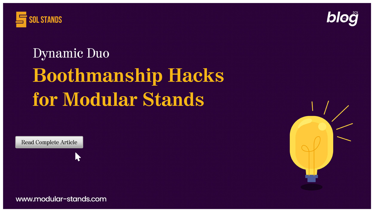 Dynamic Duo: Boothmanship Hacks for Modular Stands