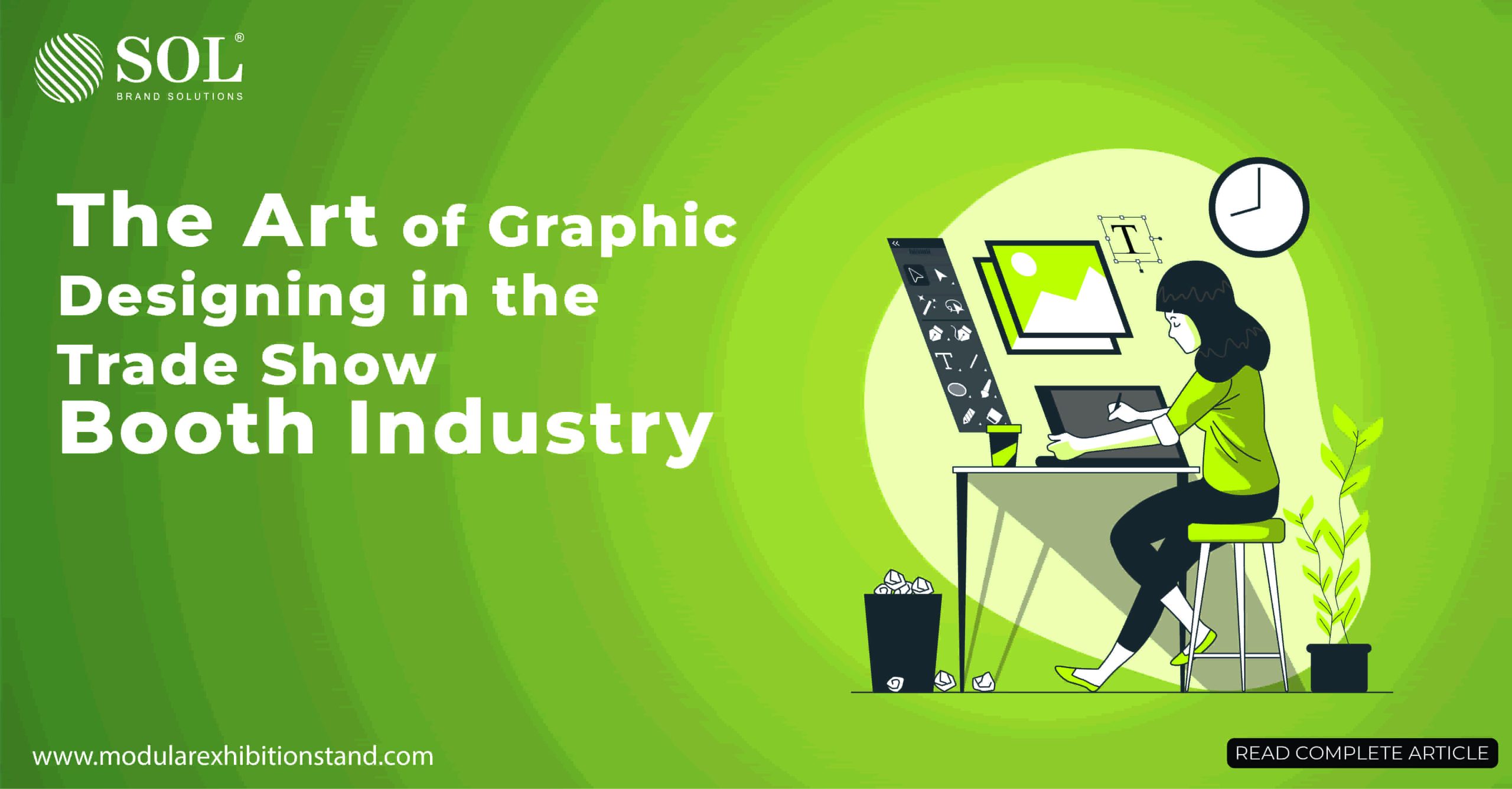 The Art of Graphic Designing in the Trade Show Booth Industry